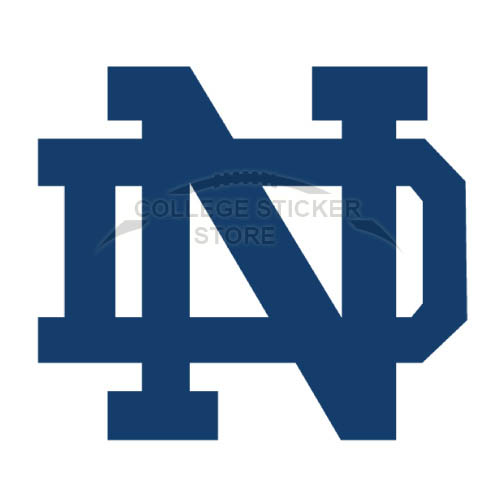 Personal Notre Dame Fighting Irish Iron-on Transfers (Wall Stickers)NO.5731